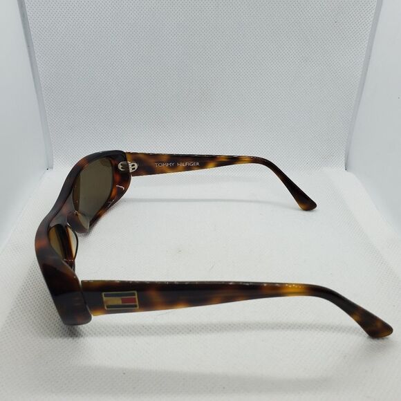 Tommy Hilfiger Brown Tortoiseshell Sunglasses - Picture 6 of 8